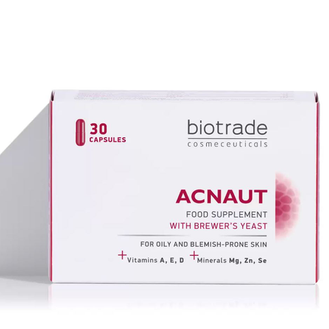 Viên Uống Trị Mụn Biotrade Acnaut Food Supplement With Brewer’s Yeast 30 Viên