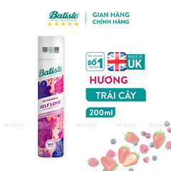 Dầu Gội Khô Batiste Dry Shampoo 200ml