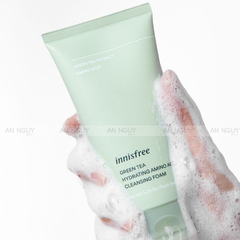 Sữa Rửa Mặt Innisfree Green Tea Hydrating Amino Acid Cleansing Foam Trà Xanh 150gr