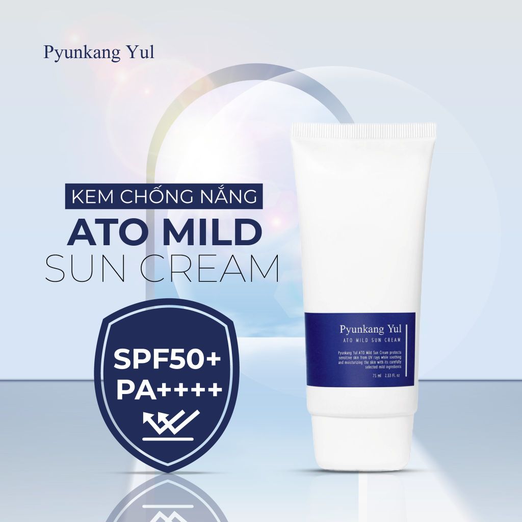Kem Chống Nắng Pyunkang Yul ATO Mild Sun Cream SPF50+ PA++++ 75ml