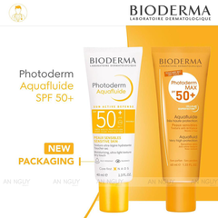 Kem Chống Nắng Bioderma Photoderm Aquafluide SPF 50+ Bảo Vệ Da Tối Ưu 40ml