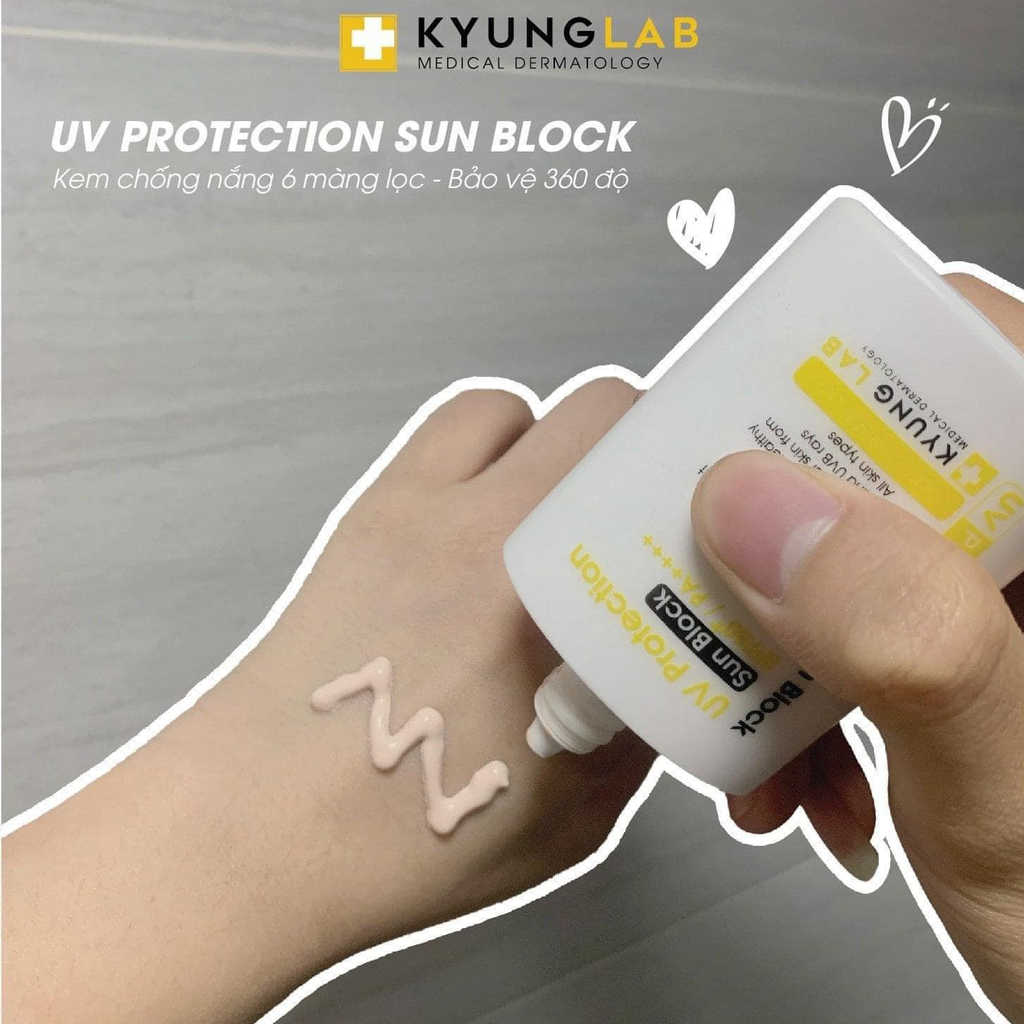 Kem Chống Nắng Kyung Lab UV Protection Sun Block SPF50+/PA++++ Fluid Cream 50ml