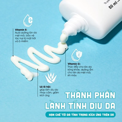 Kem Chống Nắng Tia'm Daily Sun Care Cream SPF50+ PA++++ Kiểm Soát Dầu 50ml