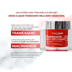 Kem Dưỡng Angel's Liquid Tranexamic Mela Zero Cream Giảm Thâm Nám Chuyên Biệt 50ml