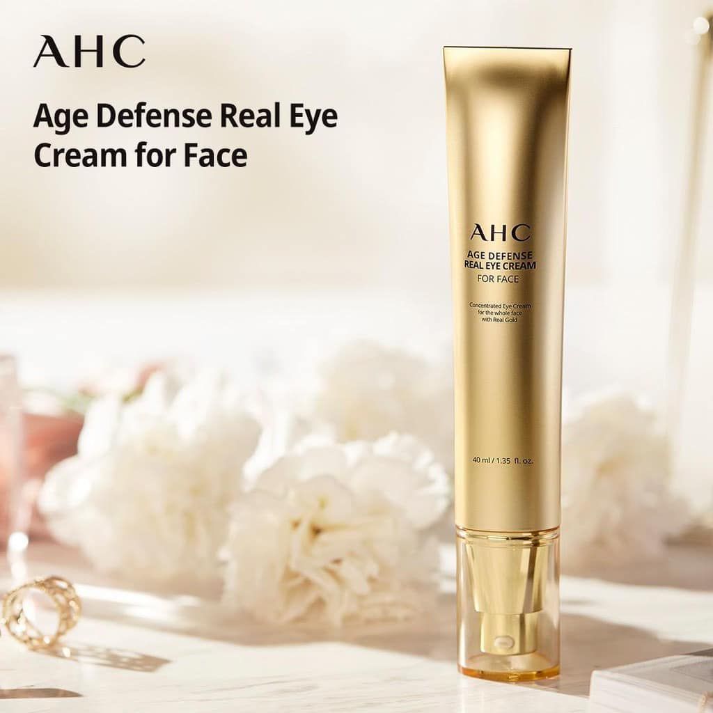 Kem Dưỡng Mắt AHC Age Defense Real Eye Cream For Face Ngăn Ngừa Lão Hóa 40ml (Bản Cao Cấp)