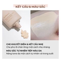 Kem Nâng Tone Chống Nắng Numbuzin No.3 Porcelain Base-skip Tone Up Beige SPF50 50ml