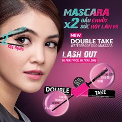 Mascara 2 Đầu Silkygirl Double Take Waterproof Duo (5g x 2)