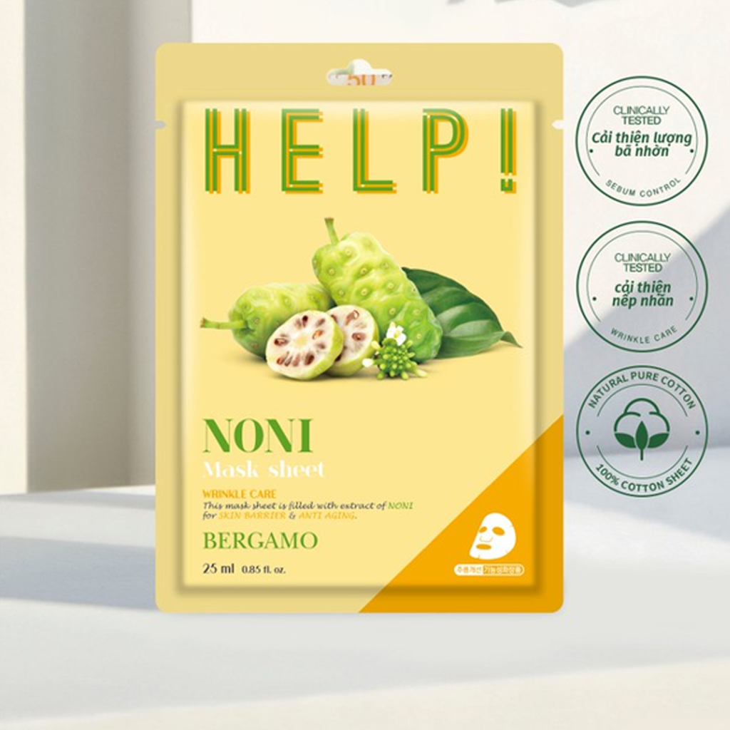 Mặt Nạ Bergamo Help Mask Pack 25ml