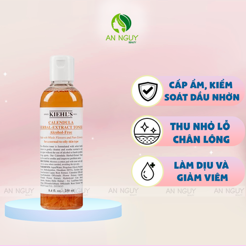 Nước Cân Bằng Da Kiehl’s Calendula Herbal-Extract Toner Chiết Xuất Từ Hoa Cúc