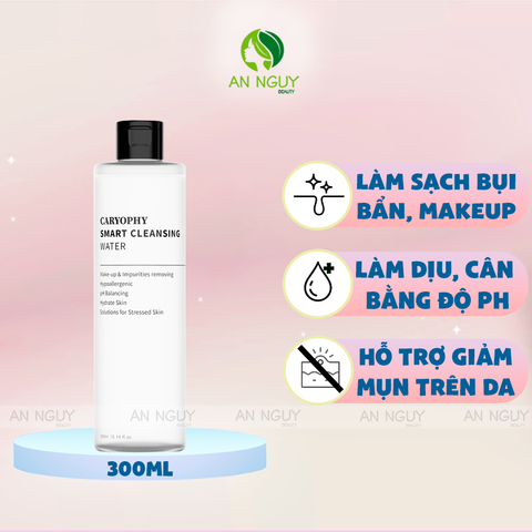 Nước Tẩy Trang Caryophy Smart Cleansing Water Cho Da Dầu Mụn, Nhạy Cảm