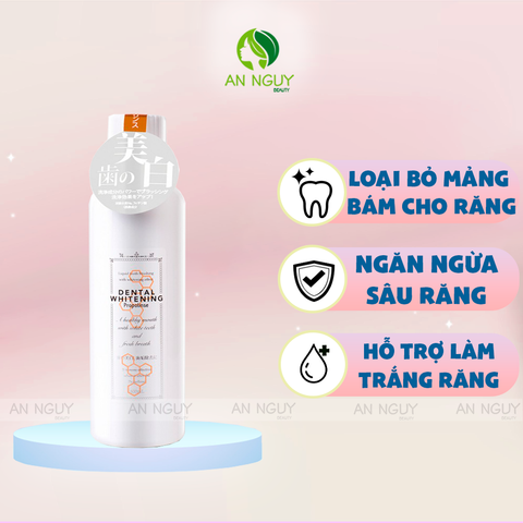 Nước Súc Miệng Propolinse Trắng Răng, Cho Hơi Thở Thơm Mát 600ml