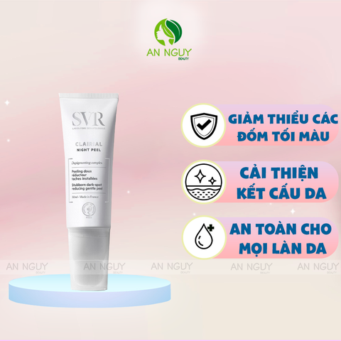 Kem Dưỡng Sáng Da SVR Clairial Night Peel Làm Sạch Tế Bào Chết 50ml