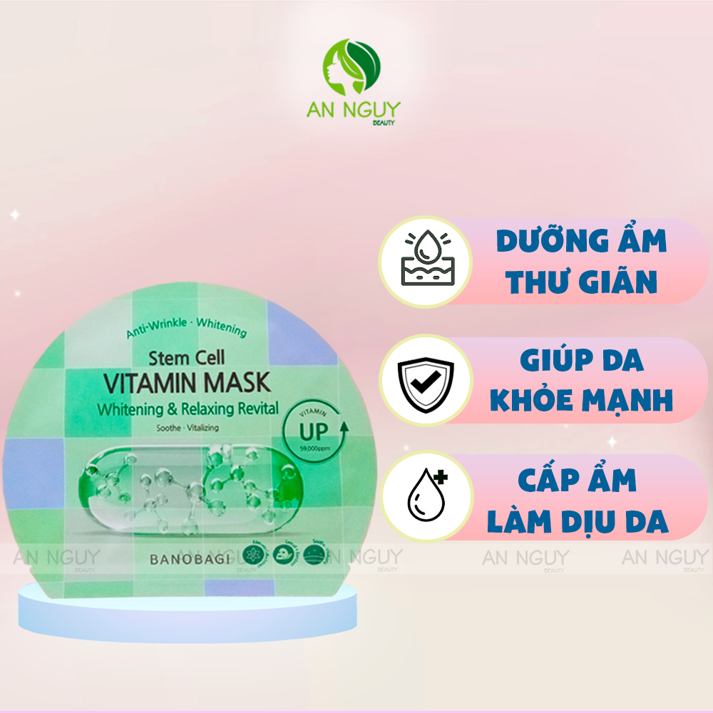 Mặt Nạ Banobagi Stem Cell Vitamin Mask 30gr