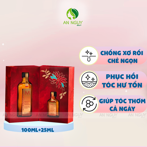 Set 2 Dầu Dưỡng Tóc Moroccanoil 100ml & 25ml (Limited 2022)