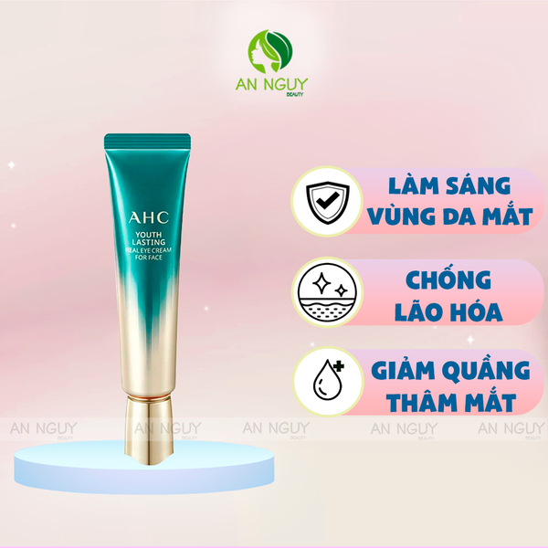 Kem Dưỡng Mắt AHC Youth Lasting Real Eye Cream For Face 12ml