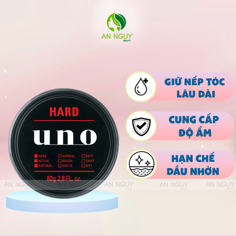 Sáp Vuốt Tóc UNO Giữ Nếp Tự Nhiên 80gr