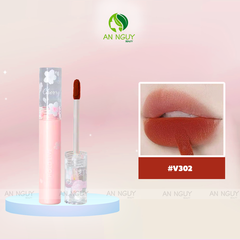 Son Kem Lì Hold Live Flower Sakura Velvet Matte Lip Glaze 3gr