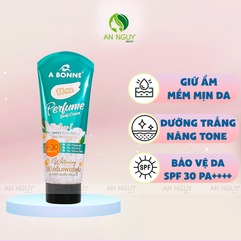 Kem Dưỡng Toàn Thân A Bonne' Perfume Body Cream Hương Nước Hoa SPF30 PA++++ 200ml