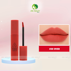 Son Kem 3CE Blurring Liquid Lip 5.5gr #So Over - Đỏ Pha Hồng