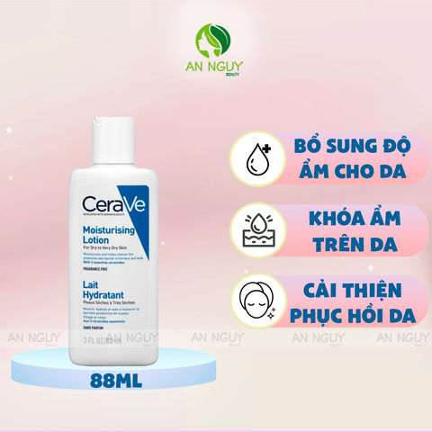 Sữa Dưỡng Ẩm Cerave Moisturising Lotion For Dry To Dry Skin Dành Cho Da Khô