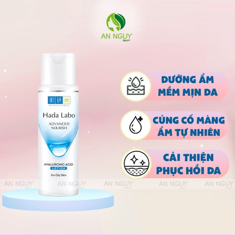 Dung Dịch Hada Labo Advanced Nourish Hyaluron Lotion Oily Skin Dưỡng Ẩm Tối Ưu Cho Da Dầu 170ml