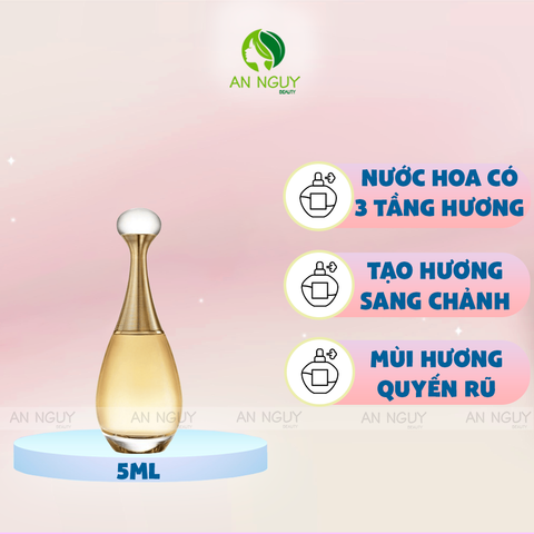 Nước Hoa Dior Eau De Parfum 5ml