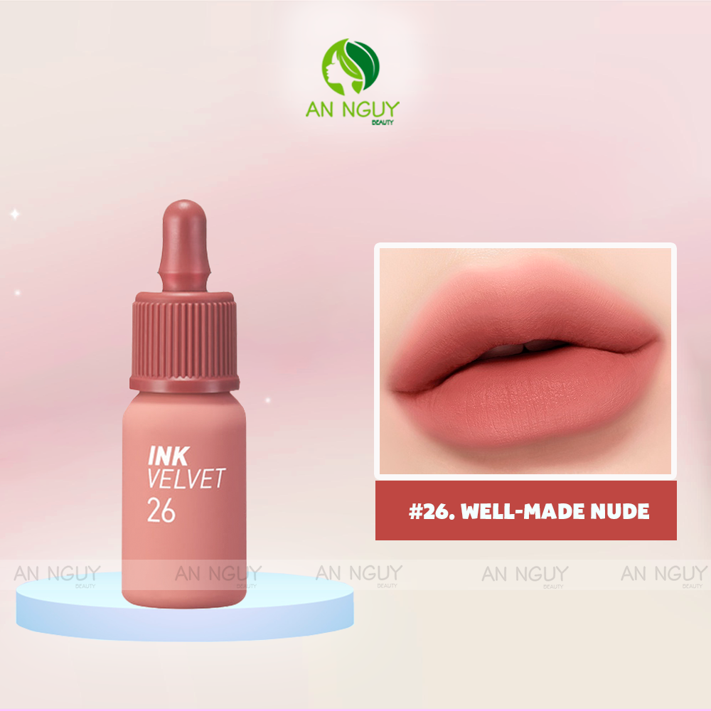 Son Kem Lì Peripera Ink Velvet Nude 4gr