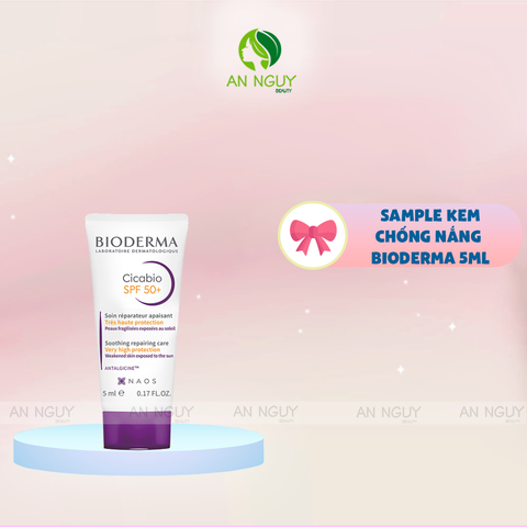 [Sample] Kem Chống Nắng Bioderma Cicabio SPF 50+ 5ml