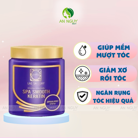 Kem Ủ Tóc Lae Sa Luay SPA Smooth Keratin 250ml