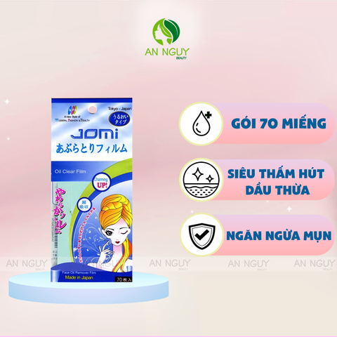 Giấy Thấm Dầu Jomi Oil Clear Film 70 Tờ