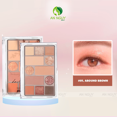 Bảng Phấn Mắt 12 Ô Peripera All Take Mood Technique Palette 13.5gr