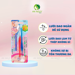 Set 2 Dao Cạo Lông Mày Kai Lưỡi Ngắn Thân Nhựa