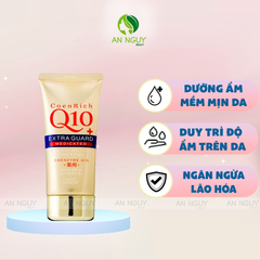 Kem Dưỡng Da Tay Kose CoenRich Q10 Cream Giảm Khô Da Tay, Dưỡng Trắng 80gr