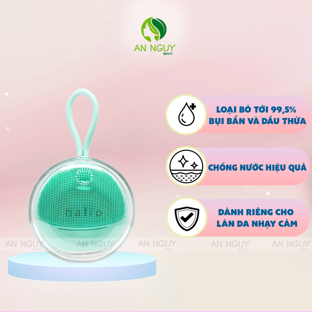 Máy Rửa Mặt Và Massage HALIO Sensitive Facial Cleansing & Massaging Device Cho Da Nhạy Cảm