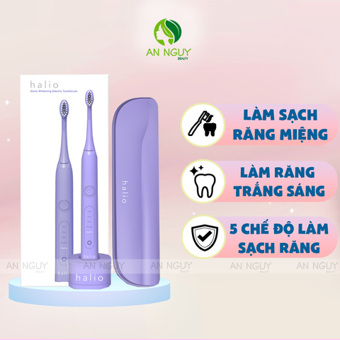 Bàn Chải Đánh Răng Điện HALIO Sonic Whitening Electric Toothbrush