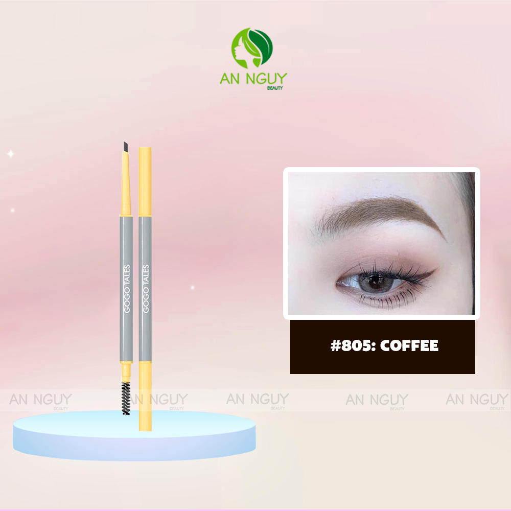 Chì Kẻ Mày 2 Đầu Gogo Tales Cloud Mist Brownpencil 0.1gr