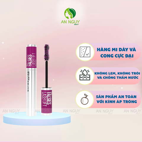 Mascara Maybelline The Falsies Lash Lift Nâng Mi Và Làm Dày Mi 8.6ml