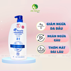 Dầu Gội & Xả Head & Shoulders Classic Clean 2in1 Pyrithione ZinC Dandruff