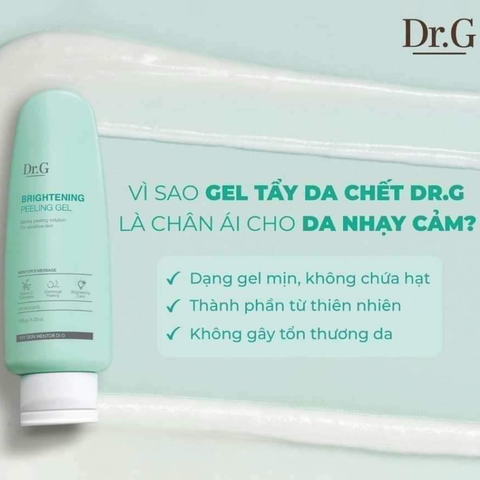 Tẩy Da Chết Dạng Gel Dr.G Brightening Peeling Gel 30g