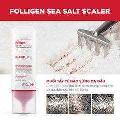 Tẩy Tế Bào Chết Da Đầu Dr.Forhair Folligen Sea Salt Scaler Giảm Gàu 50g