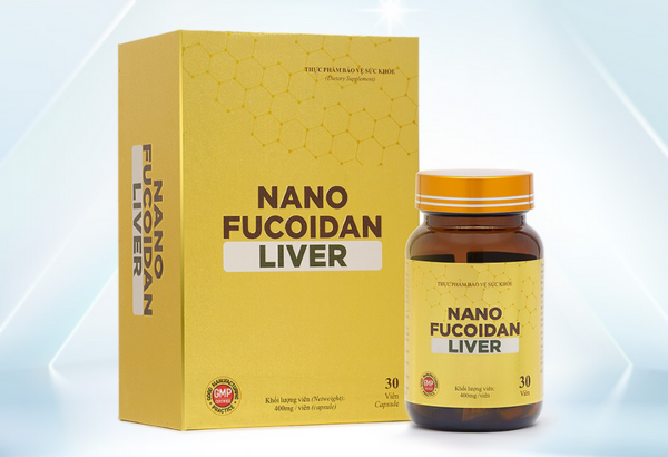 Nano Fucoidan Liver phòng và hỗ trợ tăng cường chức năng gan