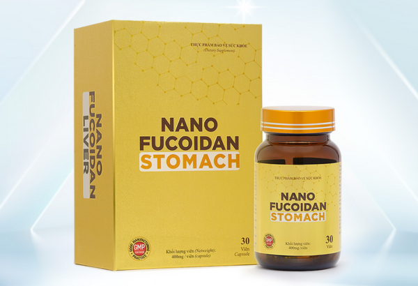 Nano Fucoidan Stomach phòng và hỗ trợ giảm nguy cơ viêm loét dạ dày