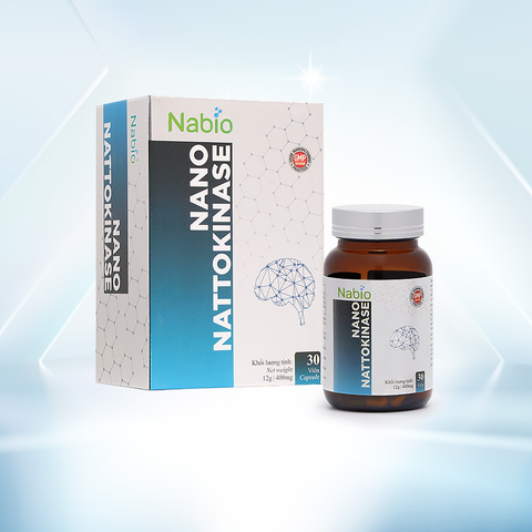 Nano Nattokinase Viên uống tan cục máu đông Phòng ngừa đột quỵ