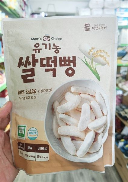 Bánh gạo dẹt hữu cơ MOM CHOICE
