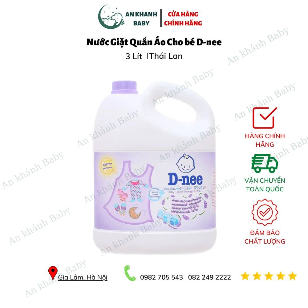 Nước giặt xả vải Dnee 3 lít (đủ màu)
