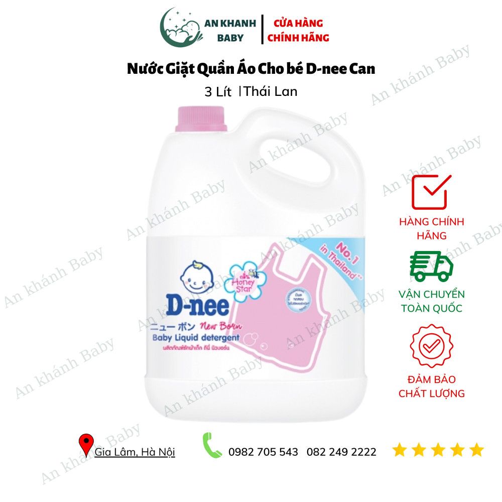 Nước giặt xả vải Dnee 3 lít (đủ màu)