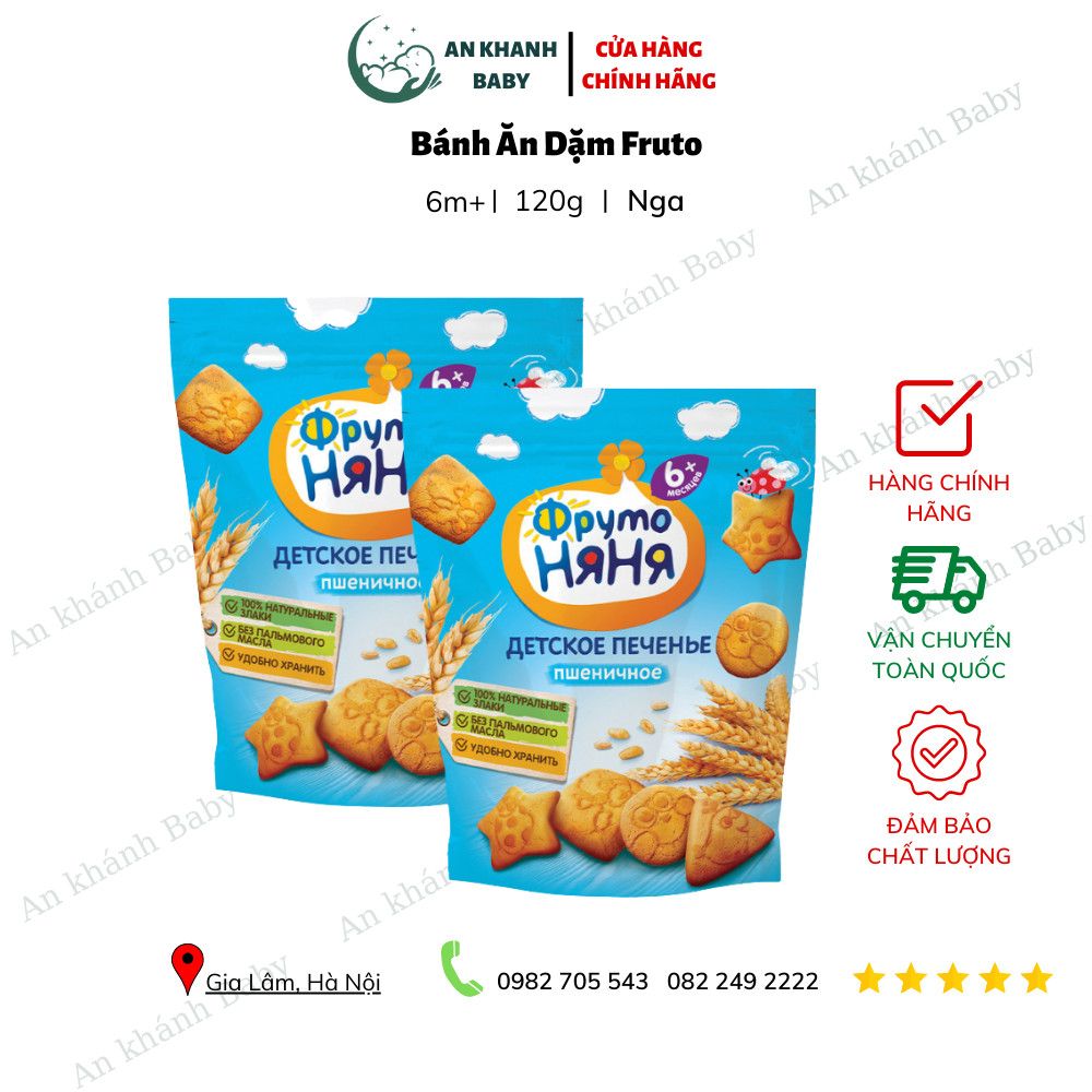 Bột ăn dặm Fruto 200g Nga 6m+ ( đủ vị )
