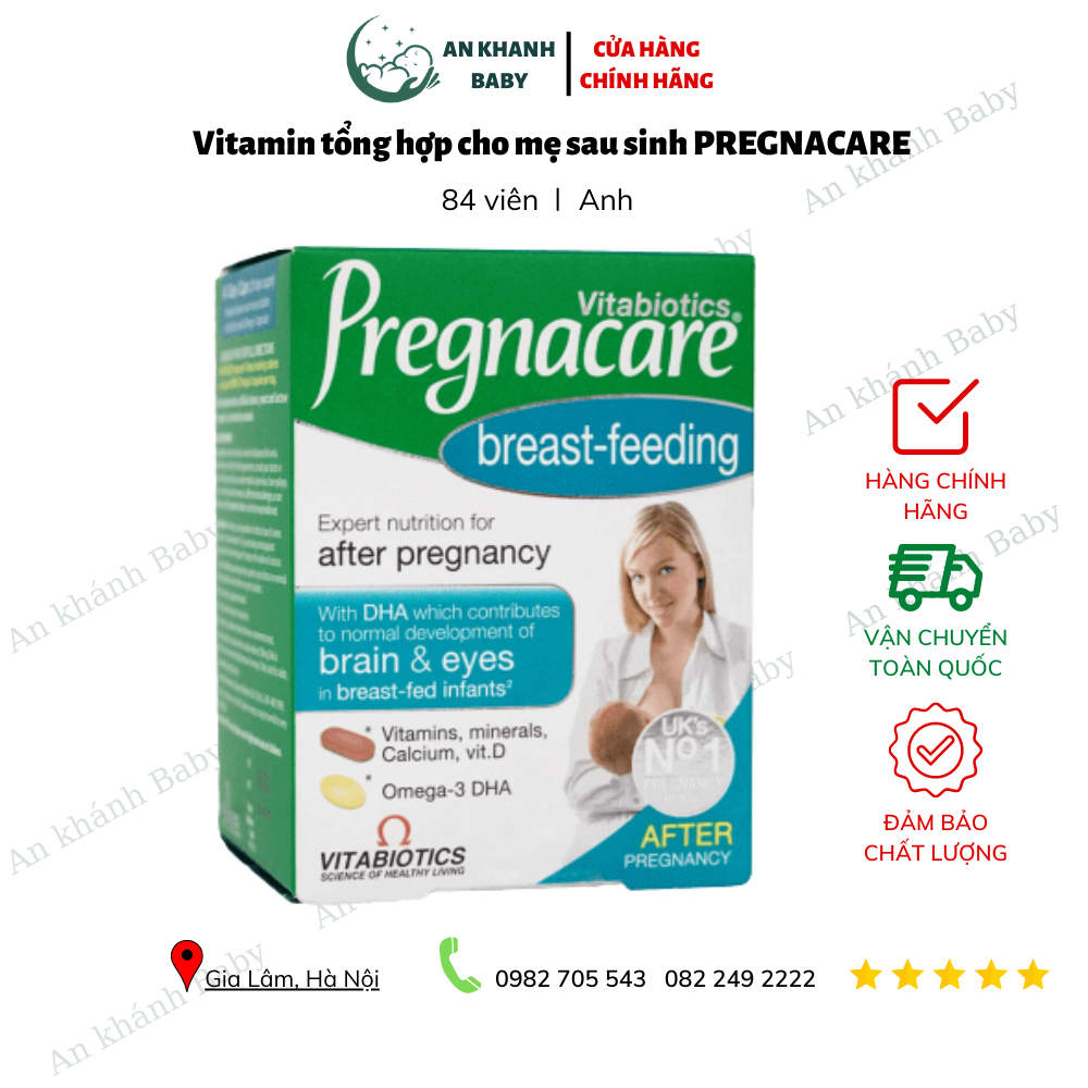 Vitamin Tổng Hợp Cho Phụ Nữ Sau Sinh Pregnacare Breast