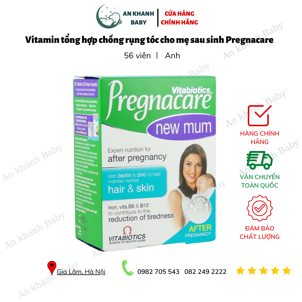 Pregnacare New Mum - Hỗ Trợ Ngừa Rụng Tóc Cho Phụ Nữ Sau Sinh
