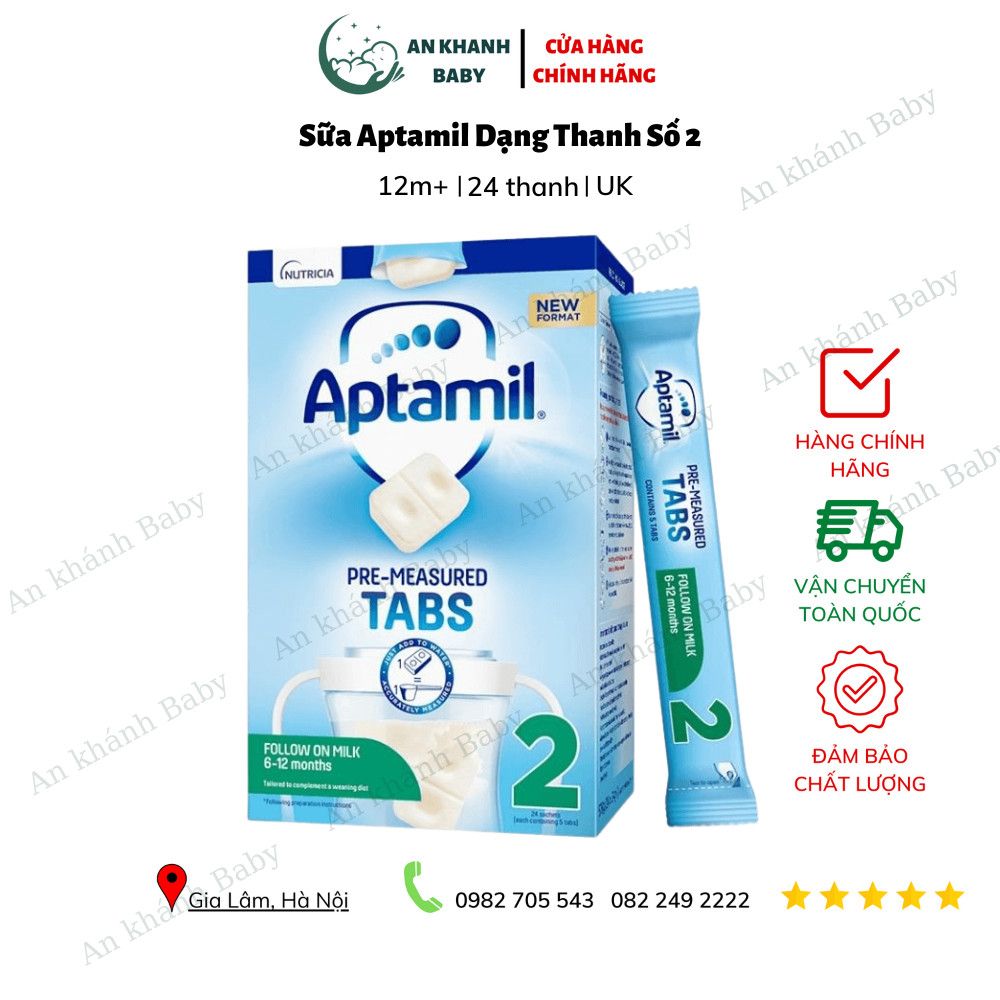 Sữa aptamil thanh UK - số 2